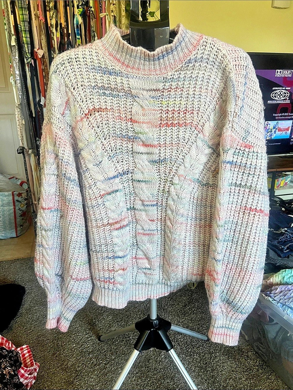 Grace + Karma Striped Knit Sweater Size 1X